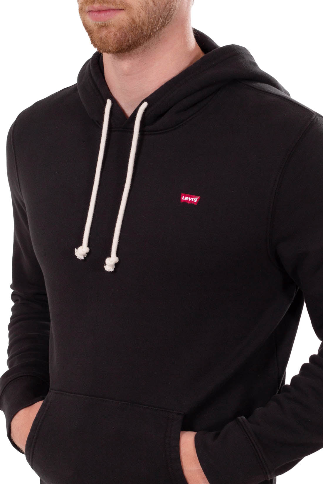 LEVI'S - Men's essential regular logo hoodie  - Size XXL-36
