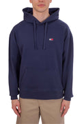TOMMY JEANS - Men's relaxed hoodie with logo patch  - Size S-5