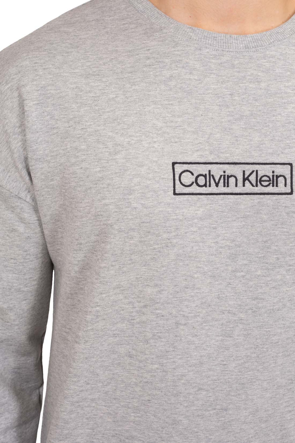 CALVIN KLEIN - Men's relaxed crewneck sweatshirt-8