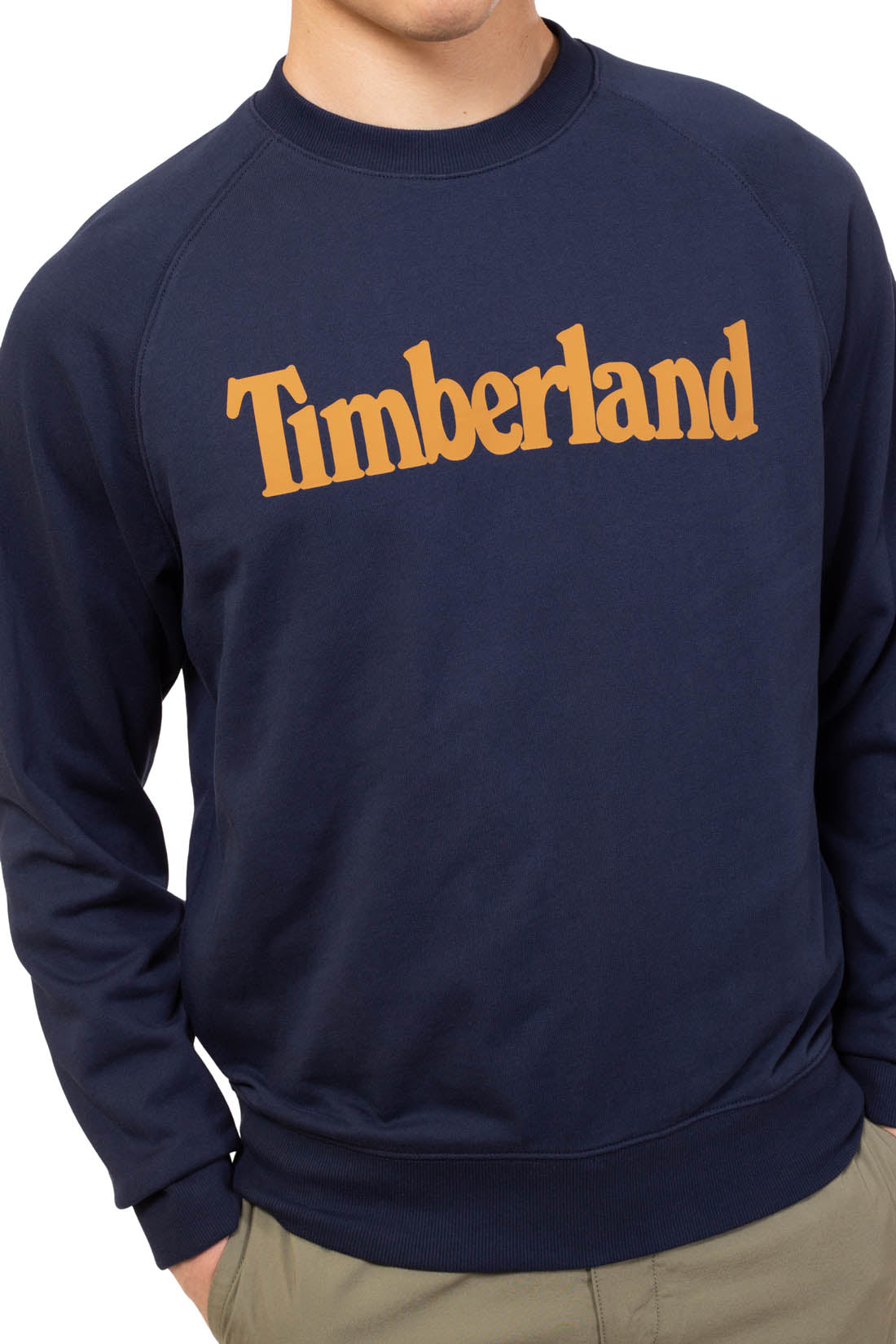 TIMBERLAND - Men's crewneck logo sweatshirt - Size XL