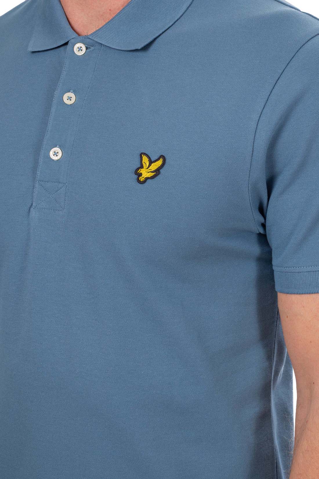 LYLE & SCOTT - Men's regular plain polo shirt with logo-8