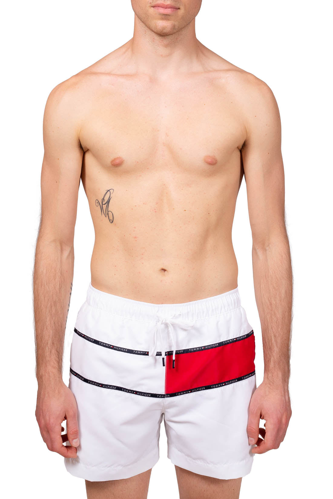 TOMMY HILFIGER - Miesten colorblock uimashortsit - Koko XL