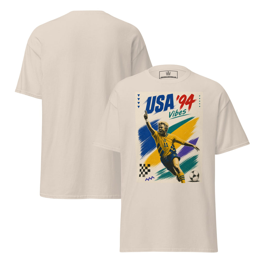 USA '94 Vibes - Sweden - Retro World Cup T-Shirt-2