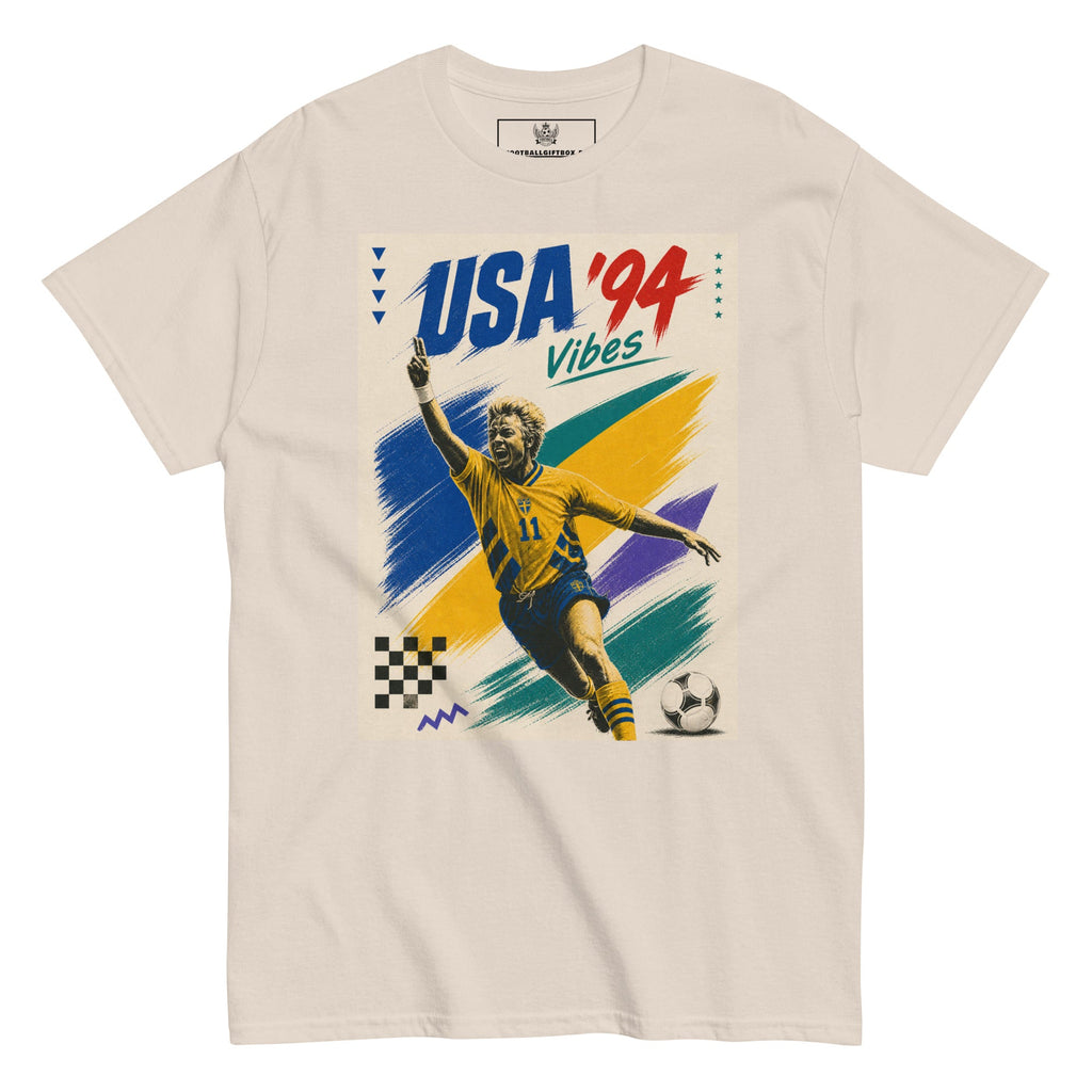 USA '94 Vibes - Sweden - Retro World Cup T-Shirt-0