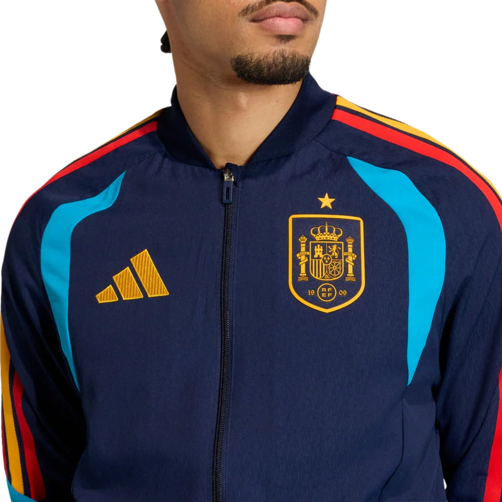 Spain navy training presentation soccer tracksuit 2026/27 - Adidas-3