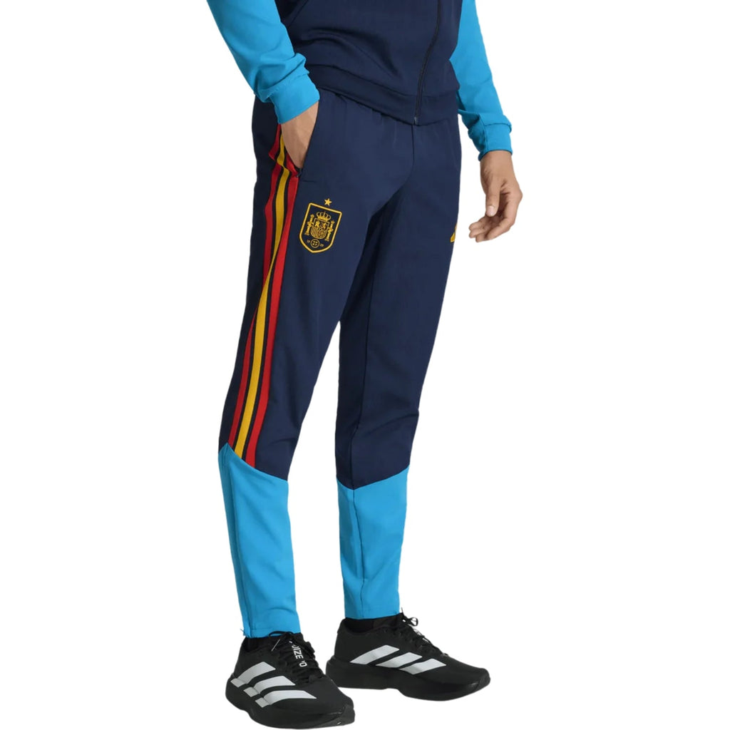 Spain navy training presentation soccer tracksuit 2026/27 - Adidas-1