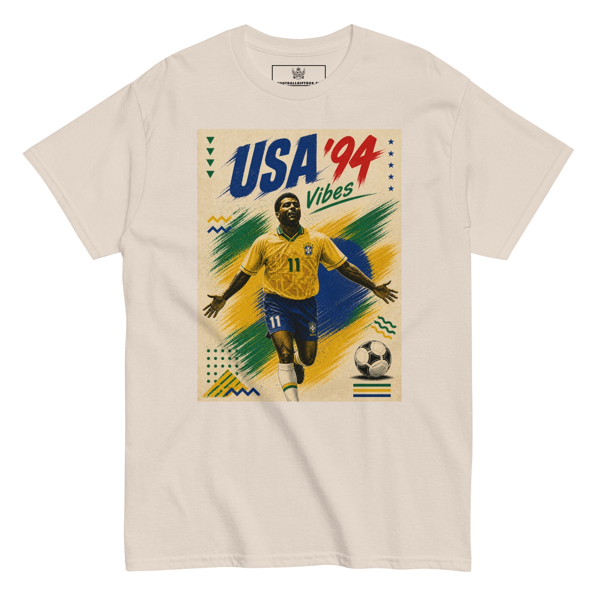 USA ’94 Vibes – Brazil - Retro World Cup T-Shirt-0
